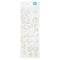 12 Pack: Gold Pearl Border Bling Stickers by Recollections™
